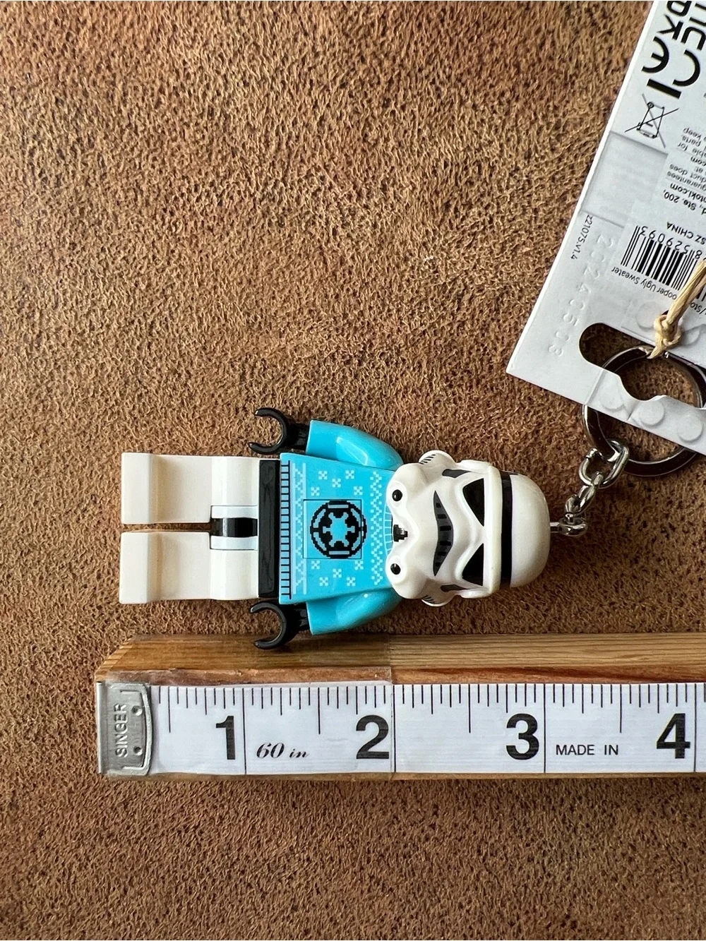 LEGO Star Wars Blue Stormtrooper LED Keychain flashlight - LEGO Brand